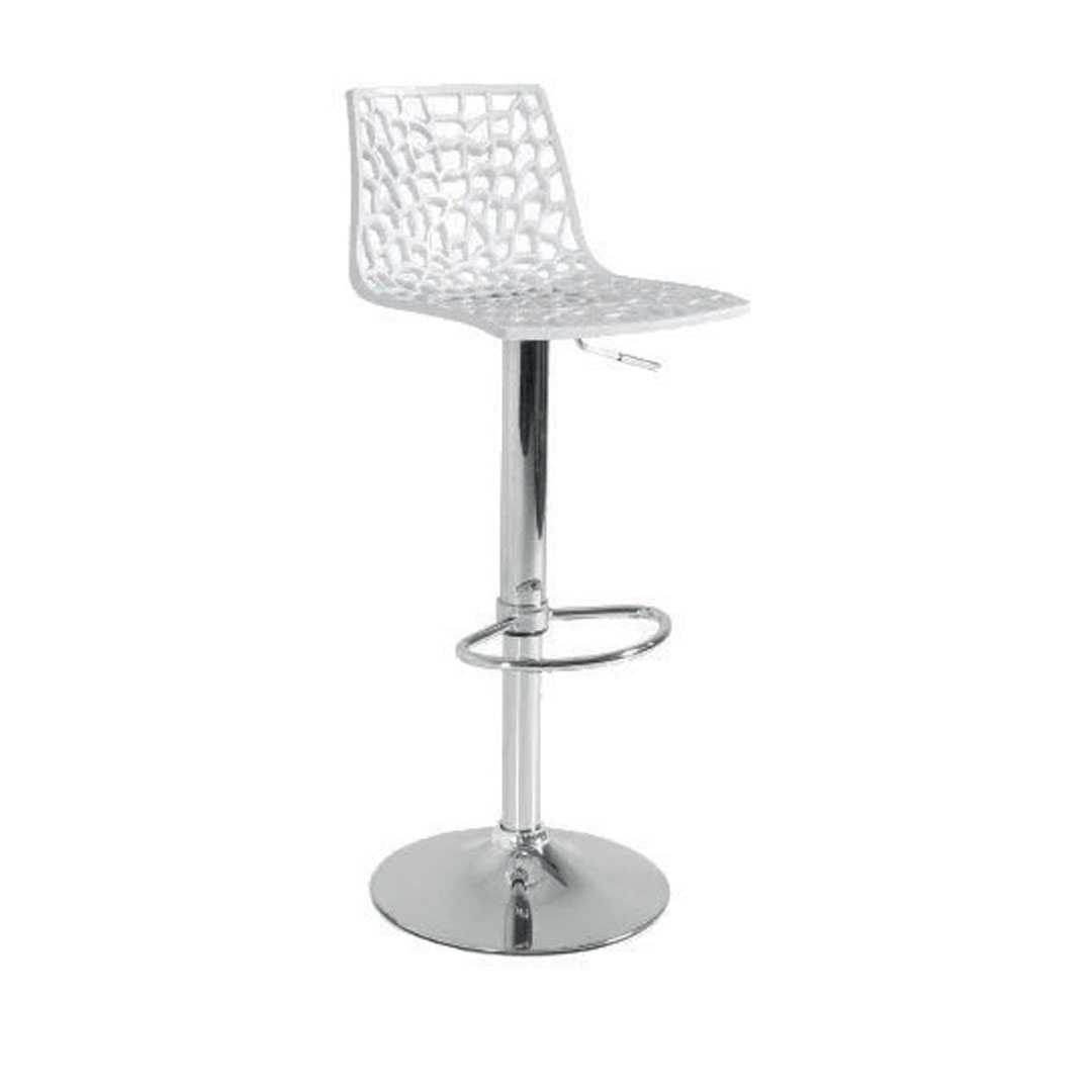 Sgabello Spider bianco