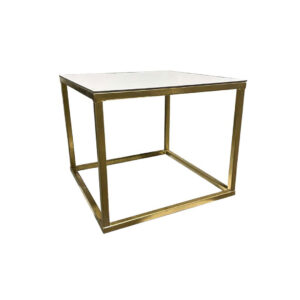 Tavolino Joy Cubic Oro 50