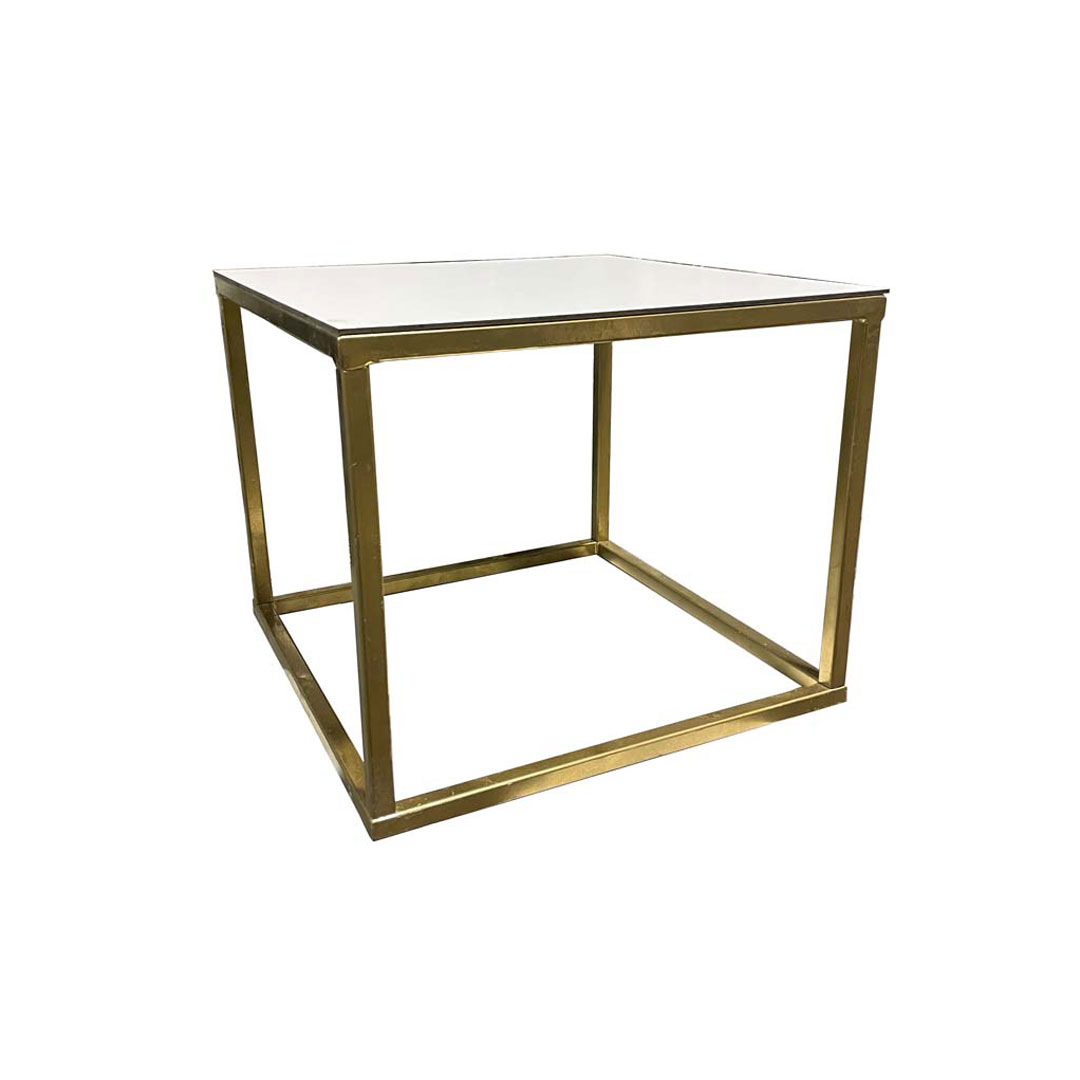 Tavolino Joy Cubic Oro 50