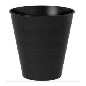 Gettacarta in plastica nero