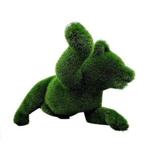 Orso sdraiato2 in erba sintetica