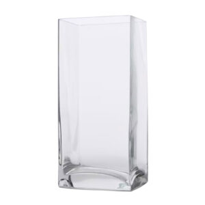 Vaso Vetro Quadrato alto