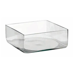 Vaso Vetro Quadrato basso