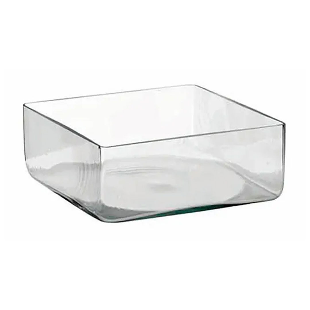 Vaso Vetro Quadrato basso