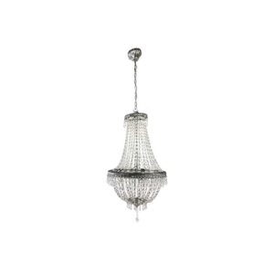 Lampadario Impero 3 luci argento Small