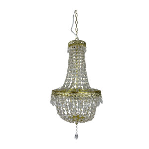 Lampadario Impero 3 luci oro Big