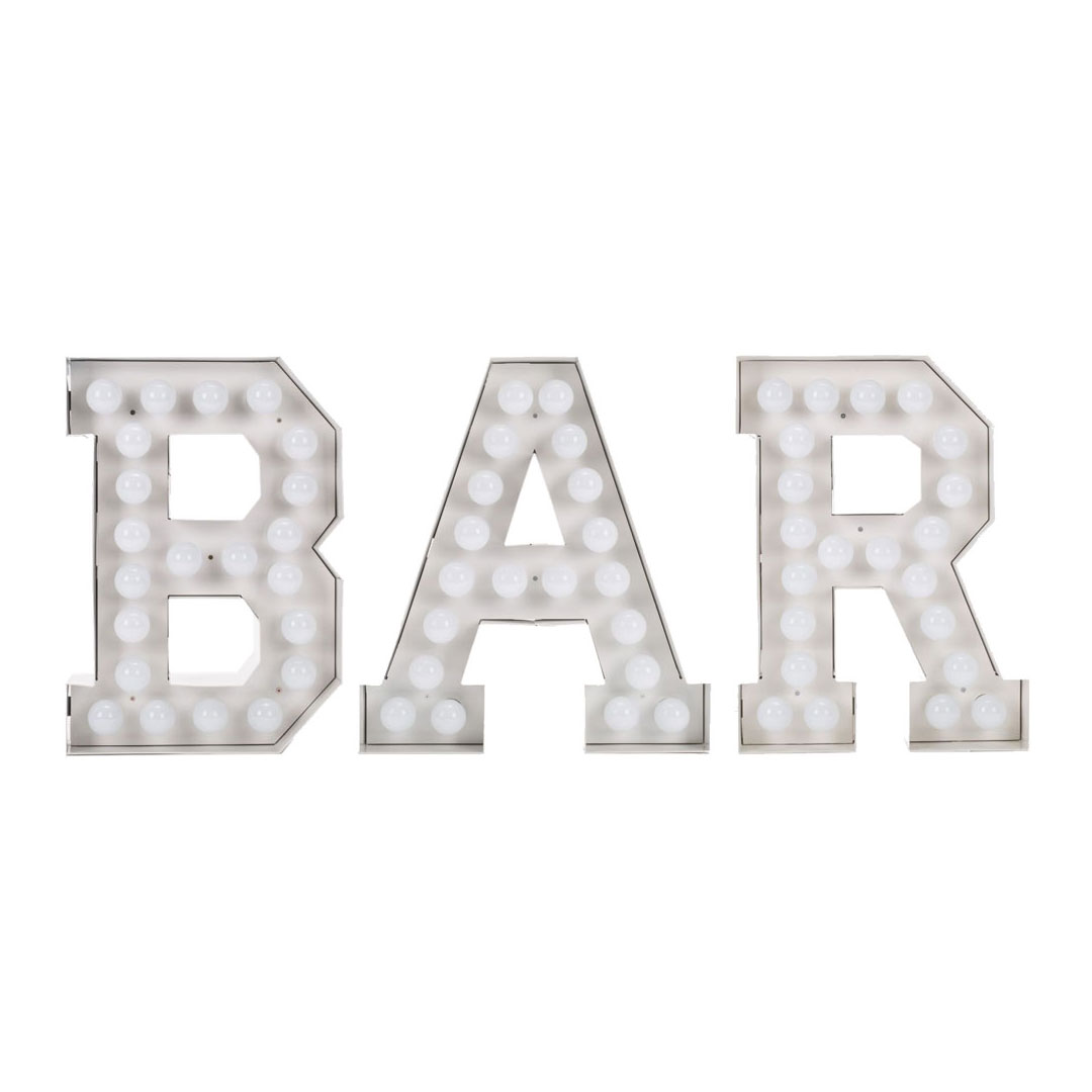 Scritta BAR