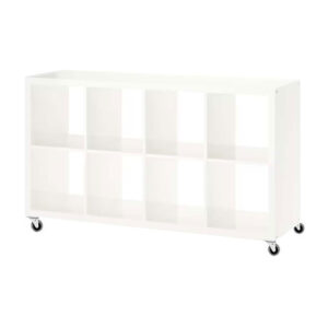Libreria Soho top ecopelle con ruote