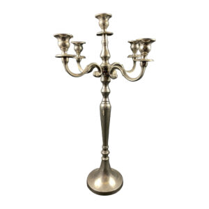 Candelabro 5 braccia argento