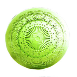 Macramè Provenzale Sottopiatto verde 28