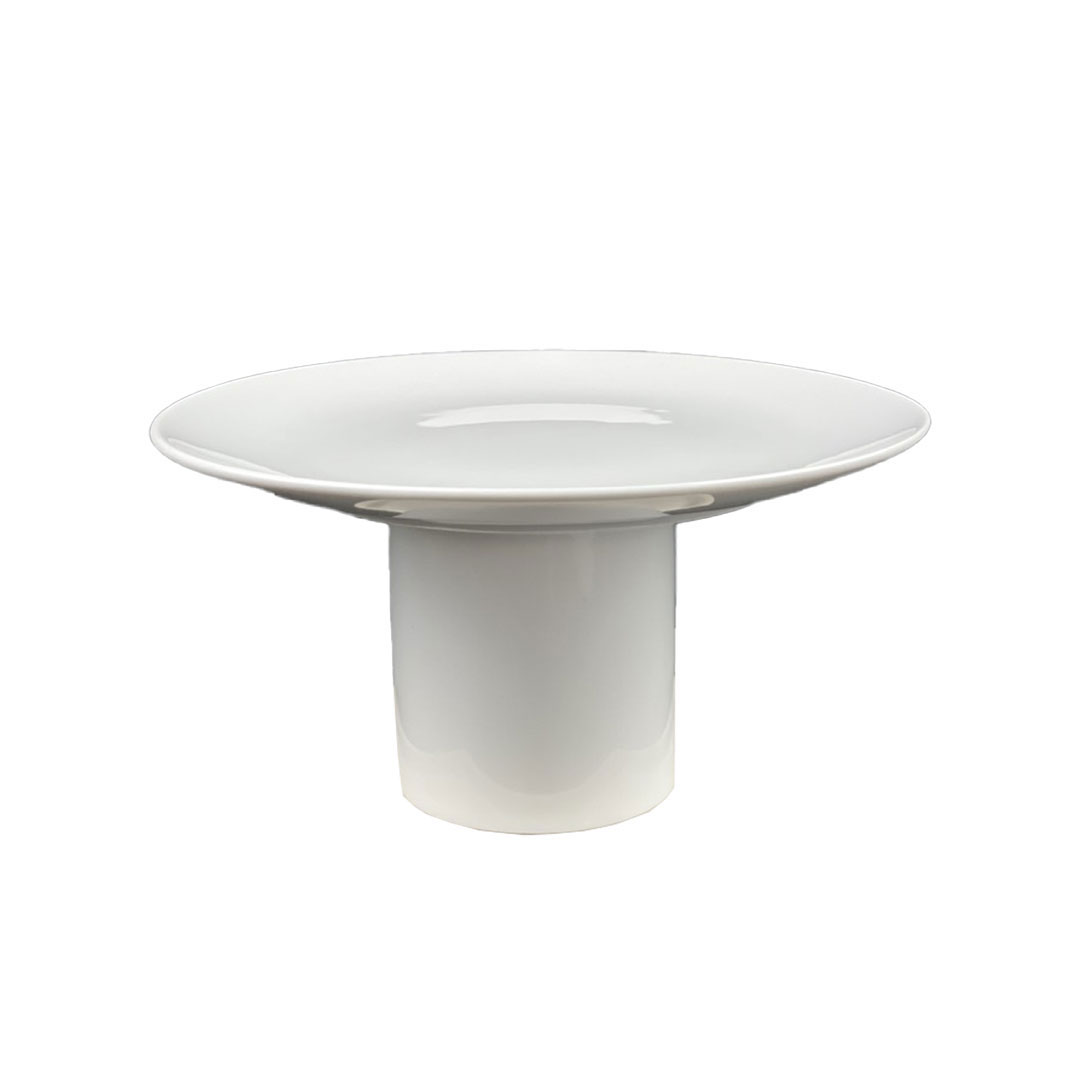 All White Alzatina rotonda 21