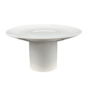 All White Alzatina rotonda 28