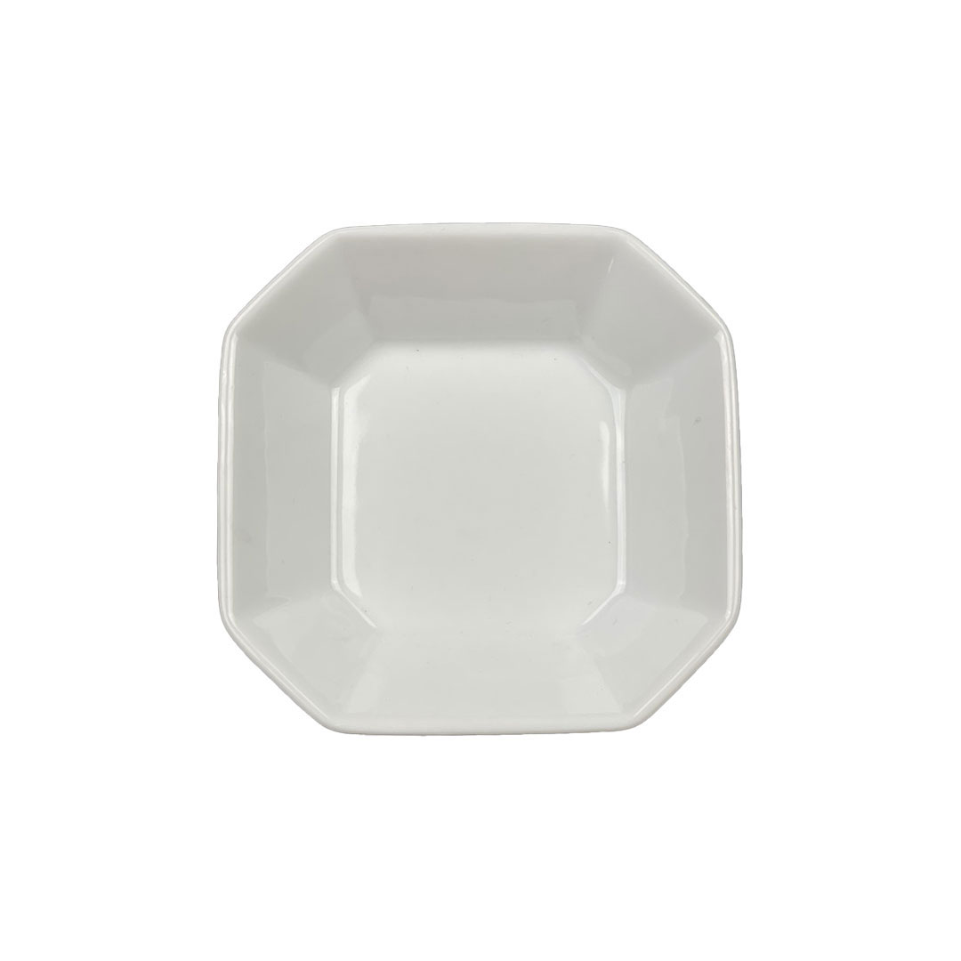 All White Piattino ottagonale