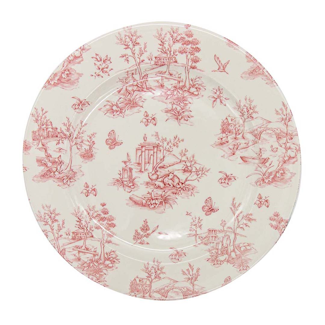 Old England Toile Sottopiatto rosa