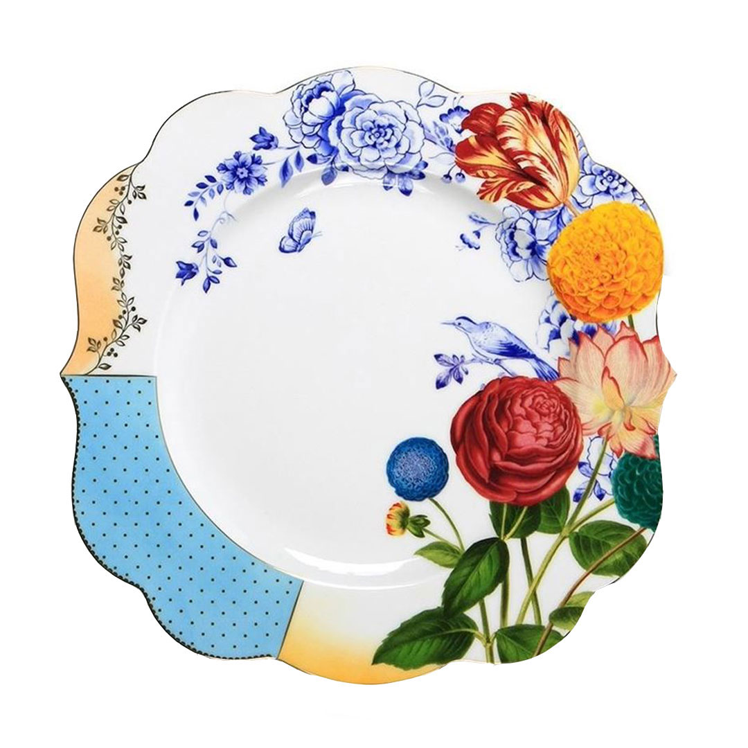 Royal Flower Piatto Piano 28