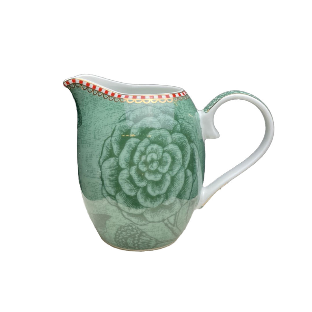 Royal Flower Lattiera Mix & Match verde