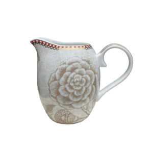 Royal Flower Lattiera Mix & Match bianco