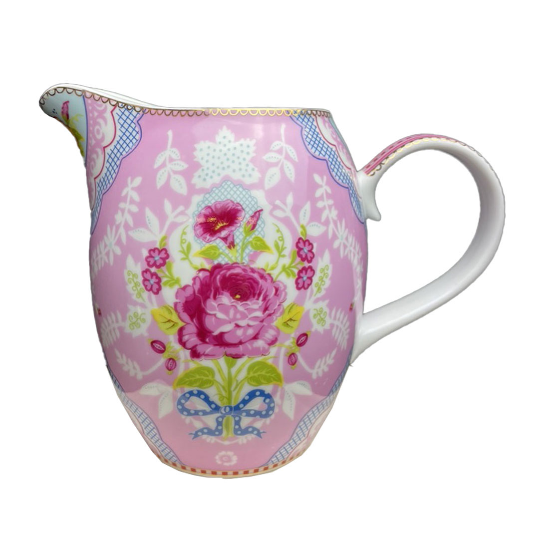 Royal Flower Lattiera Grande Mix & Match rosa