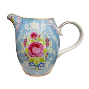 Royal Flower Lattiera Grande Mix & Match azzurra