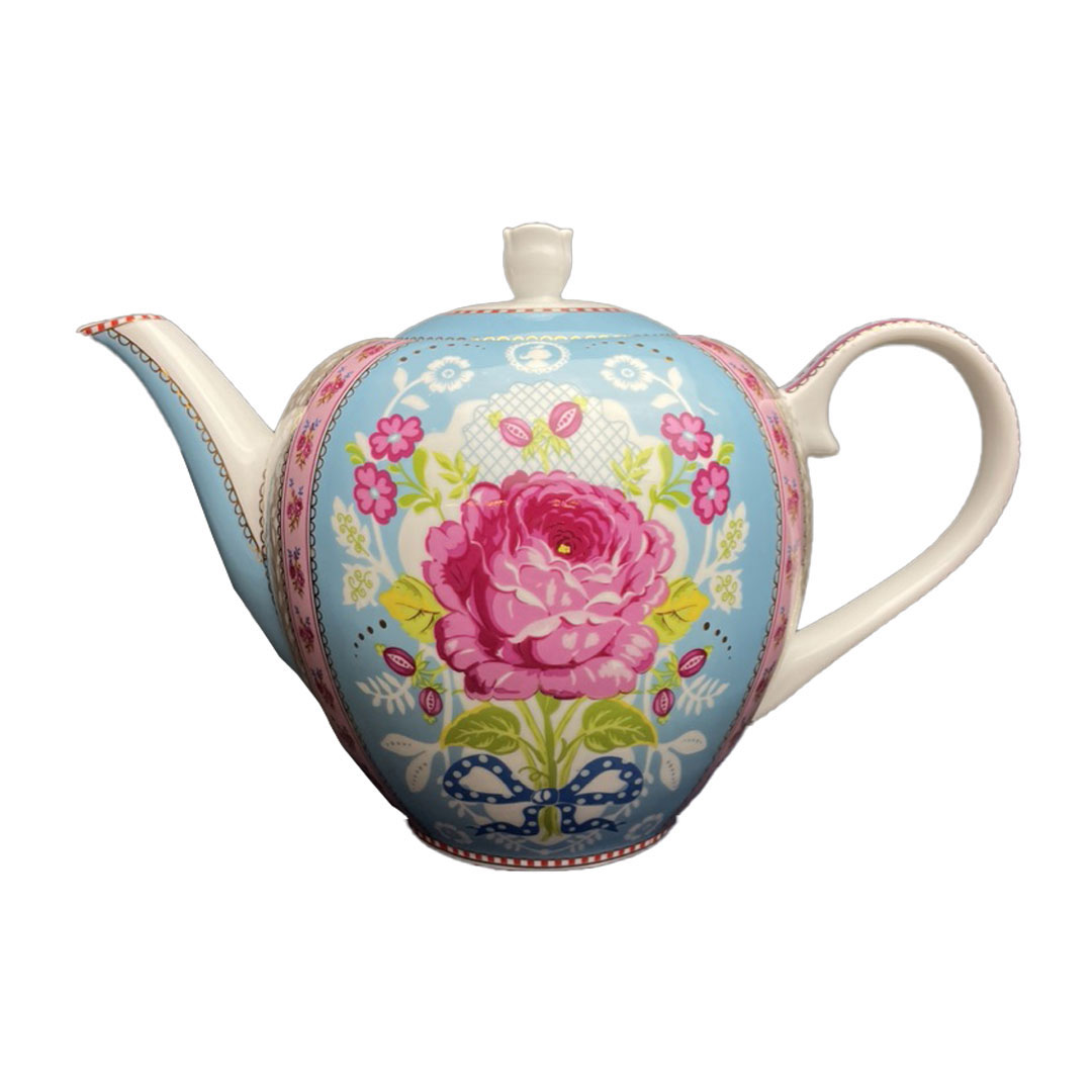 Royal Flower Teiera Mix & Match azzurra