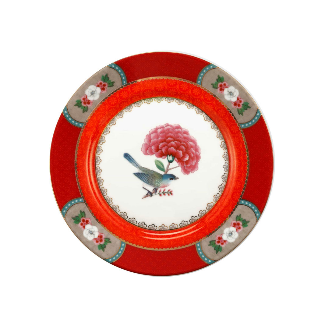 Pip Japan Piatto Piano 17 rosso
