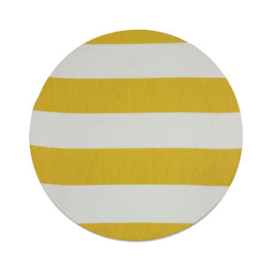 Sottopiatto Tessile Fantasia Righe giallo