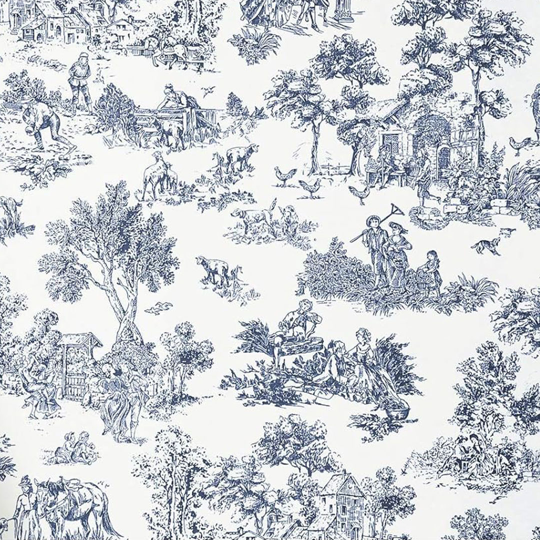 Tovaglia Toile de Jouy campestre