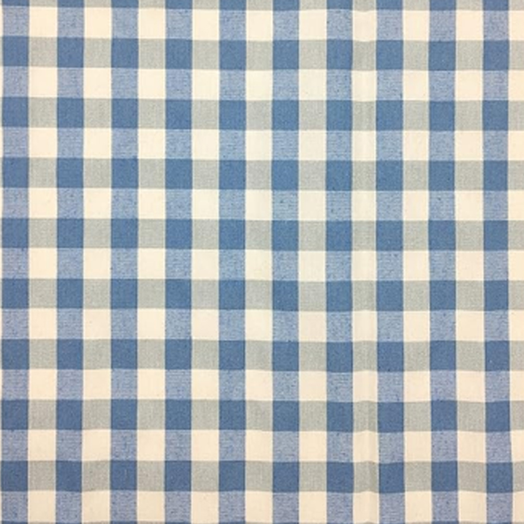 Tovaglia Quadretti 1.5 cm azzurra