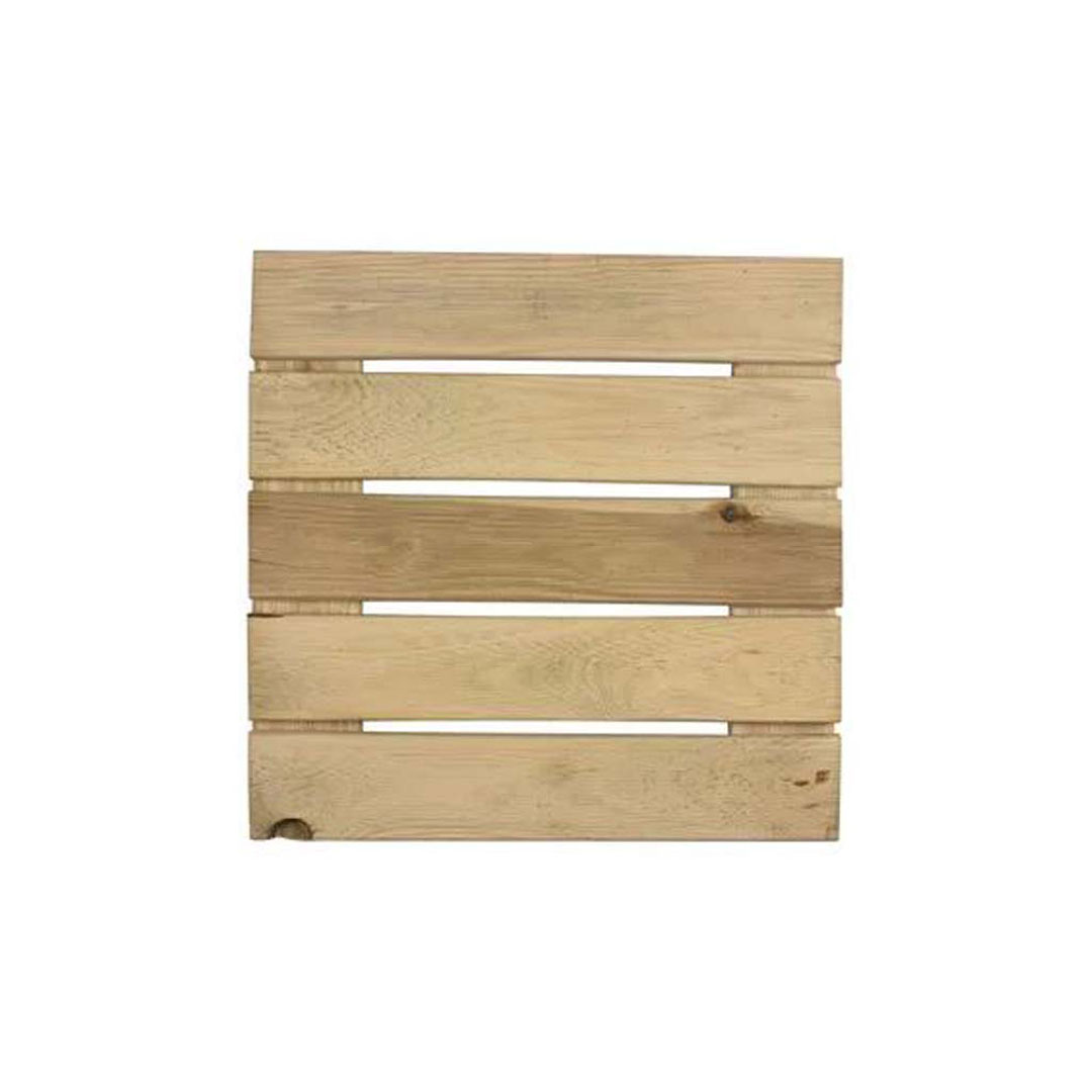 Piastrella in legno 50x50 su misura