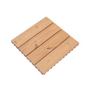 Piastrella in legno 60x60 su misura