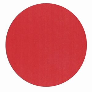 Tappeto Rosso tondo 300