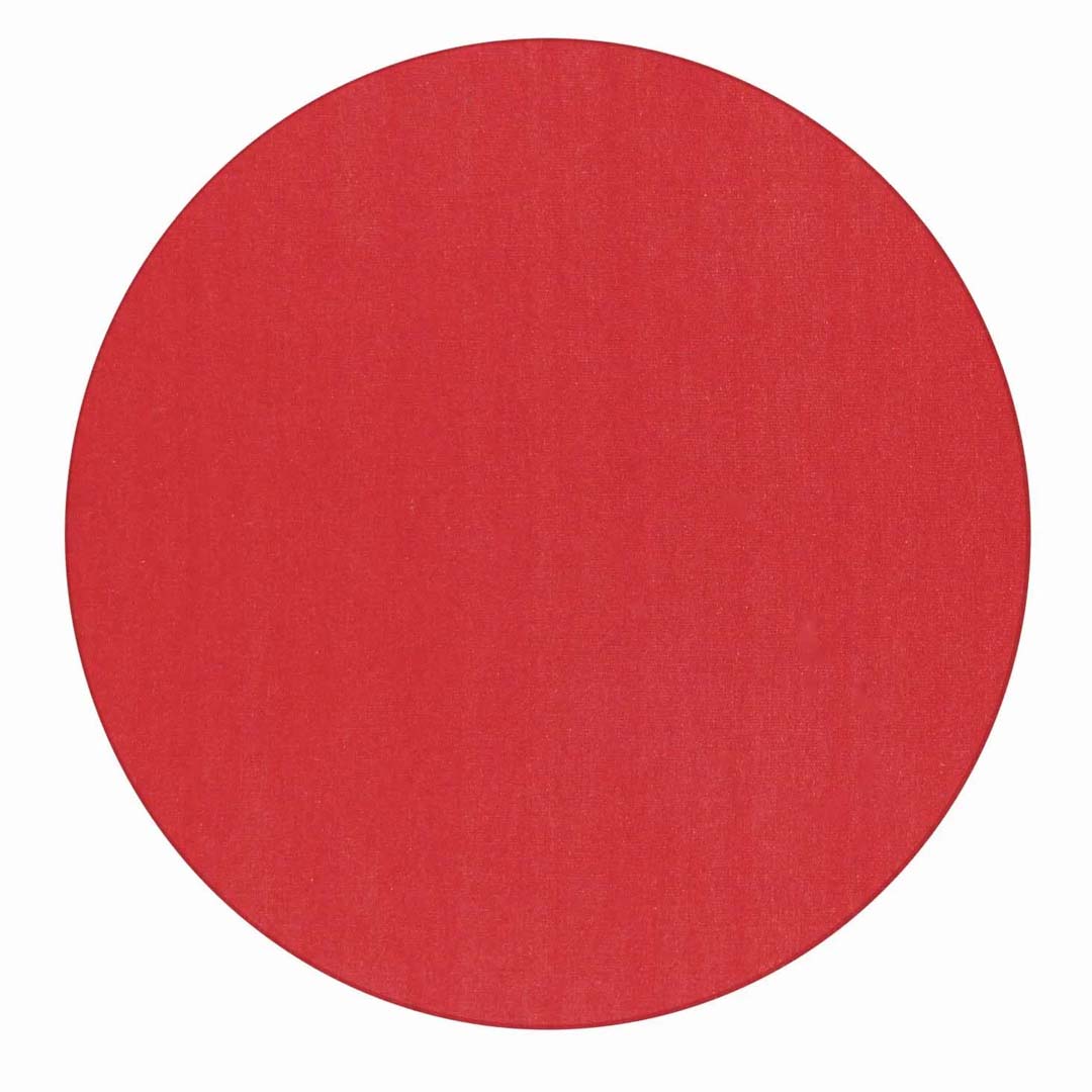 Tappeto Rosso tondo 300