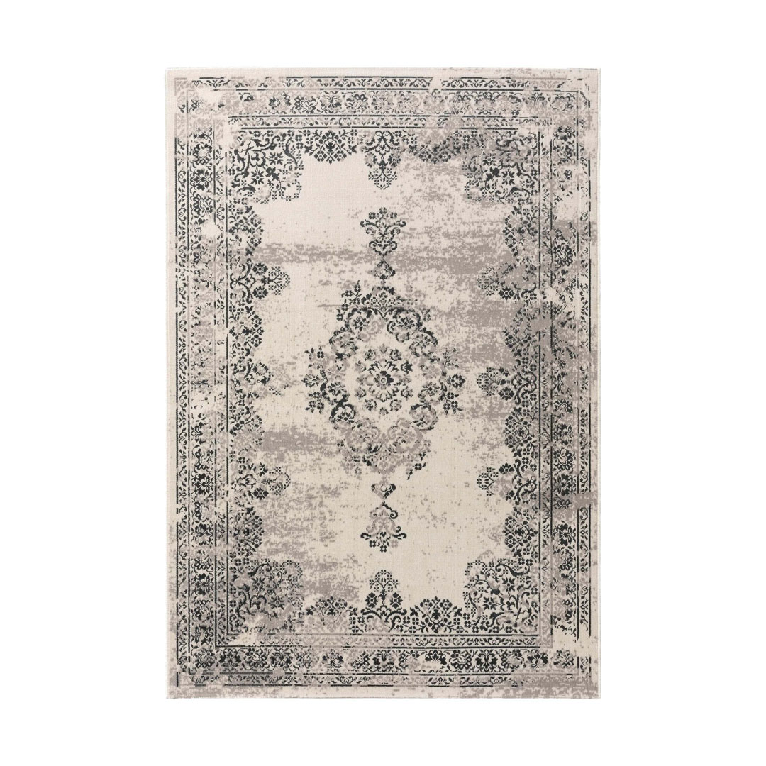 Tappeto Antique bianco e nero