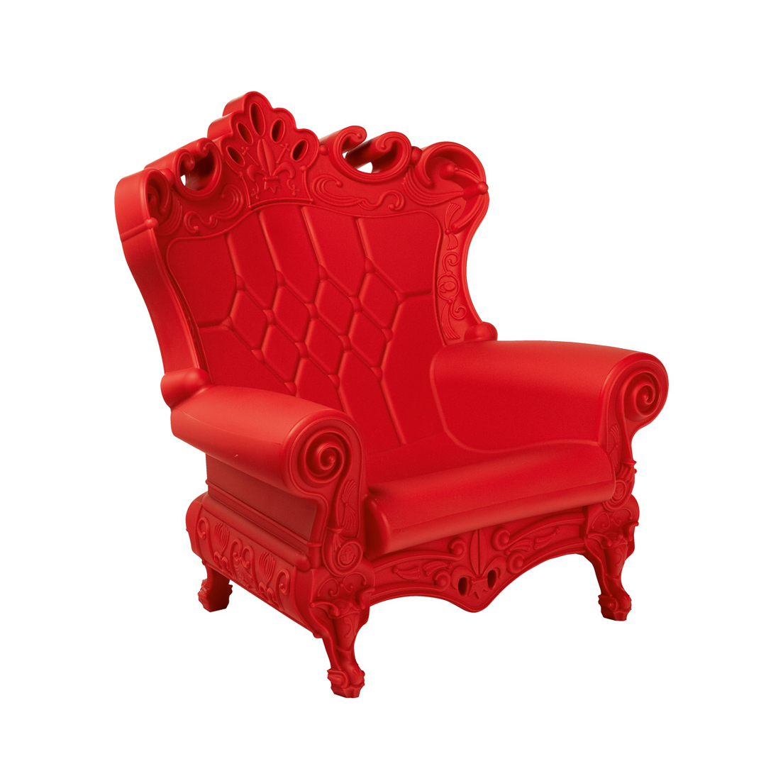 Poltrona Queen of Love rossa