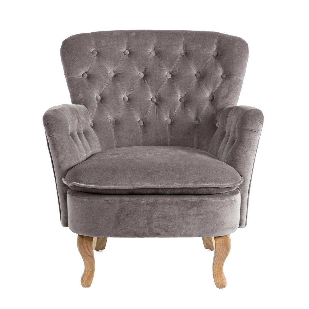 Poltrona Orlins grigio
