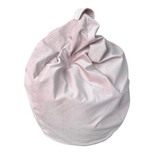 Copertura Poltrona Sacco velluto rosa cipria