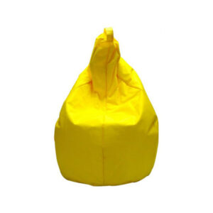 Poltrona Sacco tessuto tecnico giallo