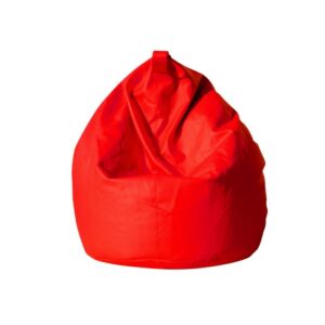 Poltrona Sacco tessuto tecnico rosso