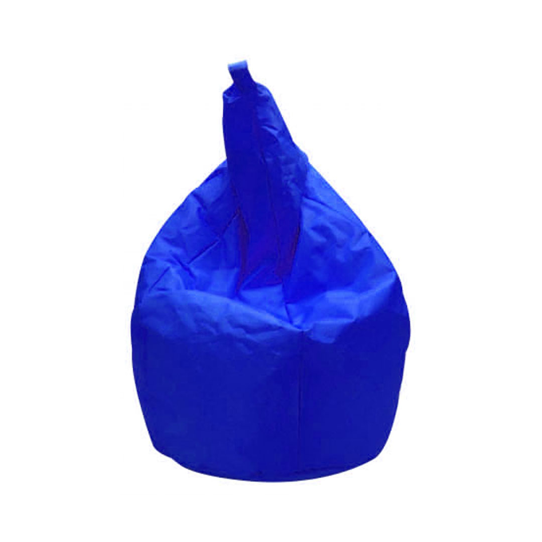 Poltrona Sacco tessuto tecnico blu