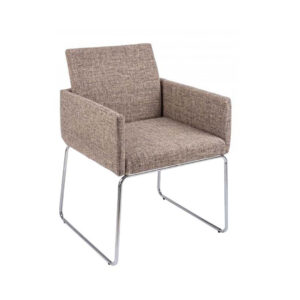 Poltrona Sixty tessuto beige