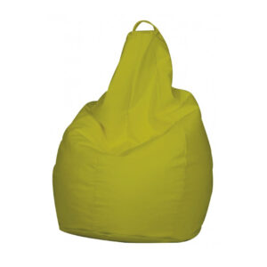 Poltrona Sacco ecopelle verde
