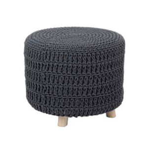 Pouf Braid 50 antracite