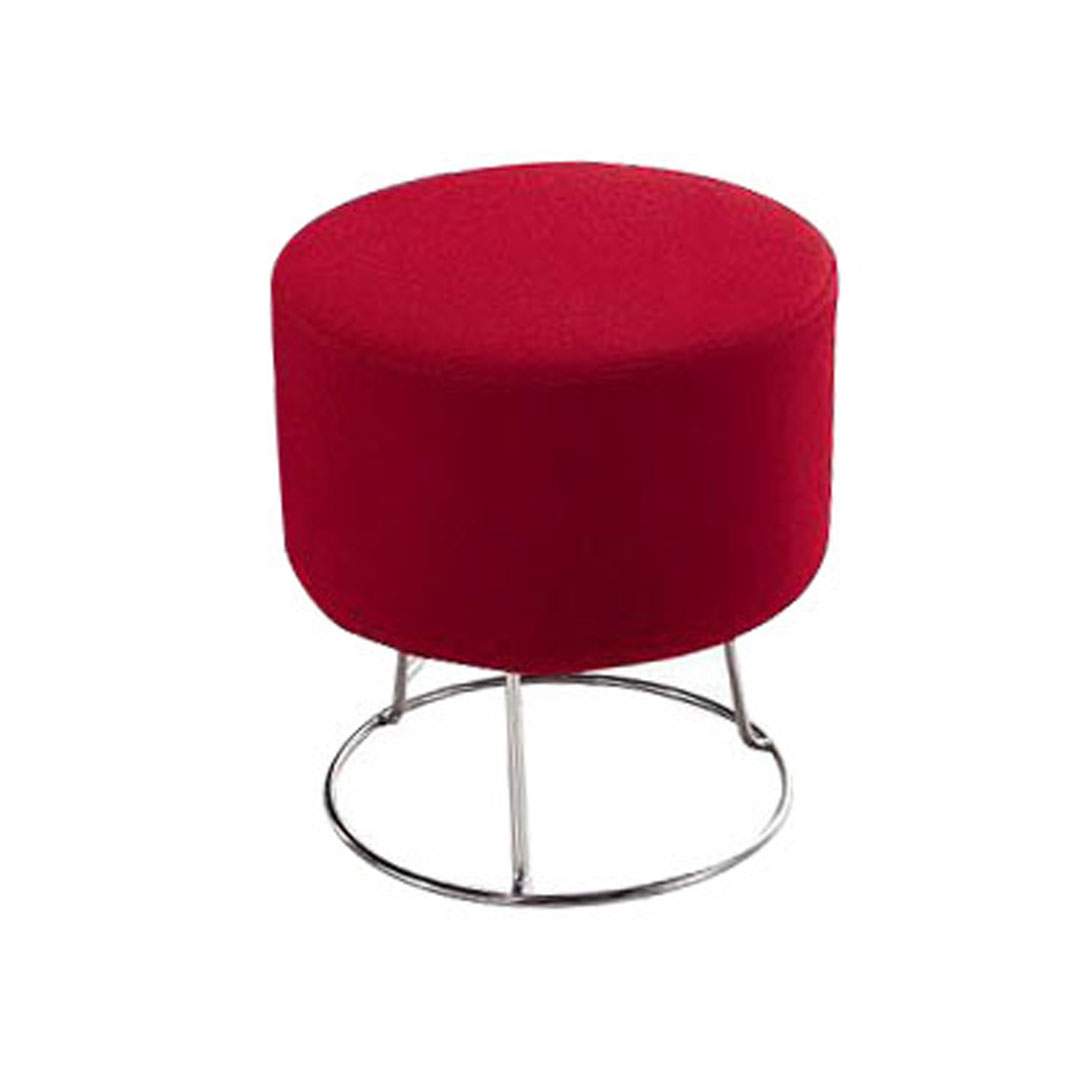 Pouf Tondino rosso