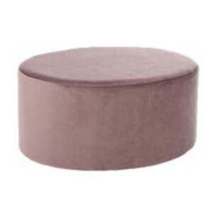 Pouf Pallino 100 velluto rosa
