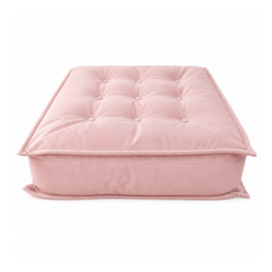 Pouf Gipsy velluto rosa