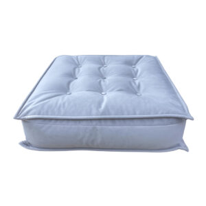 Pouf Gipsy velluto grigio
