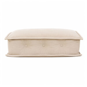 Schienale Pouf Gipsy velluto panna
