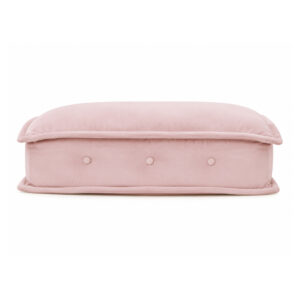 Schienale Pouf Gipsy velluto rosa