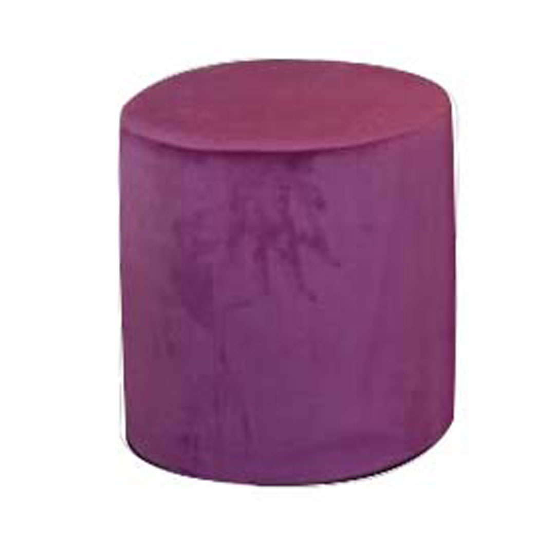 Pouf Pallino 39 velluto uva