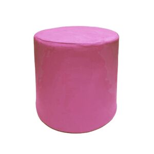 Pouf Pallino 39 velluto fucsia